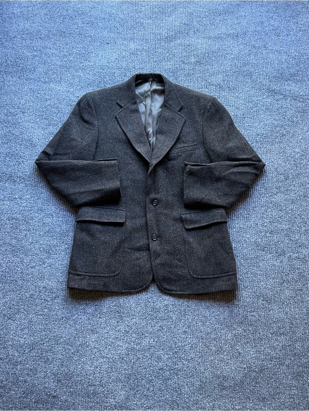 Vintage Harris Tweed Wool Blazer